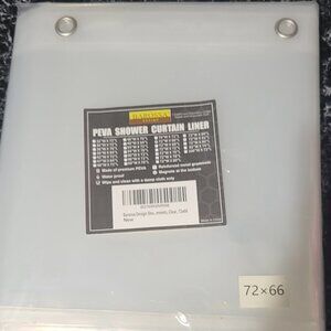 New Peva Shower Clear Curtain Liner 72X66